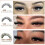 Κιτ βλεφαρίδων Volume & Spike Clusters 10–18mm 40D+50D 5