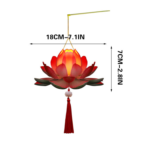 Ancient-Style Lotus Lantern Kit for Home Use 1