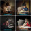 9-LED-Buchlampe, USB-aufladbar, tragbare Leselampe 4