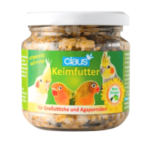 Claus Keimfutter - Naturalne Kiełki Dla Średnich Papug 210Ml
