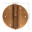 Cerniere per mobili in ottone vintage, resistenti, 2 pezzi 2