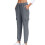 lulshou Women's Plus Size Cargo Pants with Pockets Casual Solid Color Drawstring Work Pants Trousers 4