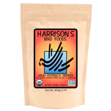 Harrison`s High Potency Fine Pepper Granulat Średnioziarnisty Dla Ptaków O Zwiększonym Zapotrzebowniu Na Białko I Tłuszcze 450G