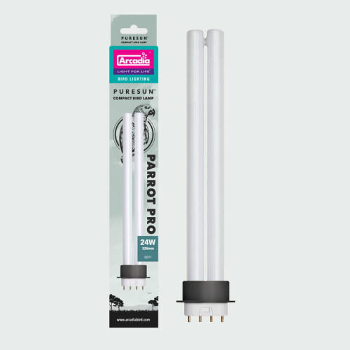 Arcadia Parrot Pro Replacement Lamp, 24 Watts -  Żarówka Dla Papug
