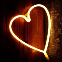 Neon Sign,Wall Neon Sign Light LED Neon Night Lamp USB Battery Powered Led Neon Light Sign Bedroom Decor
