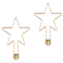 LED-filamentlampen E27 4W Retro Zacht Licht 2-pack