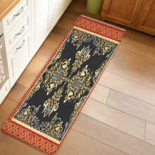 Zachte flanellen mat voor entree, wasruimte, slaapkamer, hal, 45x120 cm