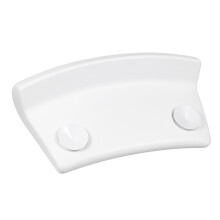 White Waterproof Non-slip Bath Pillow Headrest – Compatible with Spa Supplies