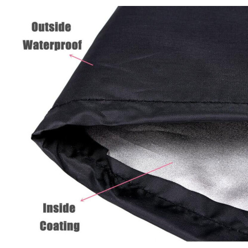 30" x 30" Propane Fire Pit Cover Waterproof Sun Block Dust-proof Windproof