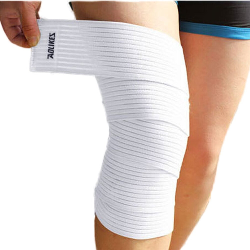 Elastic Knee Pad Support Wrap Compression Bandage Sports Brace Belt