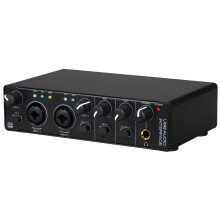 6588 Sound Card, 2 In 2 Out Audio Interface with Phantom - Enhance Your Recording and Mixing Capabilities