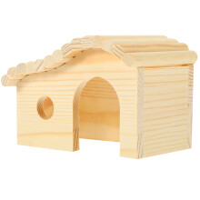 1Pack Moistureproof Miniature House for Small Animals Pet Hut Hamster Hideaway with Durable Design