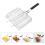 Φορητή ψησταριά BBQ Worgeous1Pc με ξύλινα πόδια για σταθερό και αξιόπιστο ψήσιμο στη 4