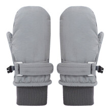 Warm Baby Toddler Winter Ski Gloves with String Cold Weather Mittens for Boys & Girls Fleece Lined Insulated Snow Gloves