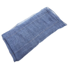 Cachecol de algodão azul escuro masculino para inverno, ideal para atividades ao ar livre (1 peça).