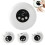 Cortador de unhas elétrico YOCBZ com luz LED, 3 velocidades 2