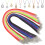 Cordão de couro encerado para colar, 60 cm (24 polegadas), 100 peças, 2 mm, 10 cores. 1