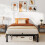 Metal Platform Bed Frame (Twin/Full/Queen), No Box Spring Needed, 800 lbs Capacity, Easy Assembly, Under-Bed Storage 1