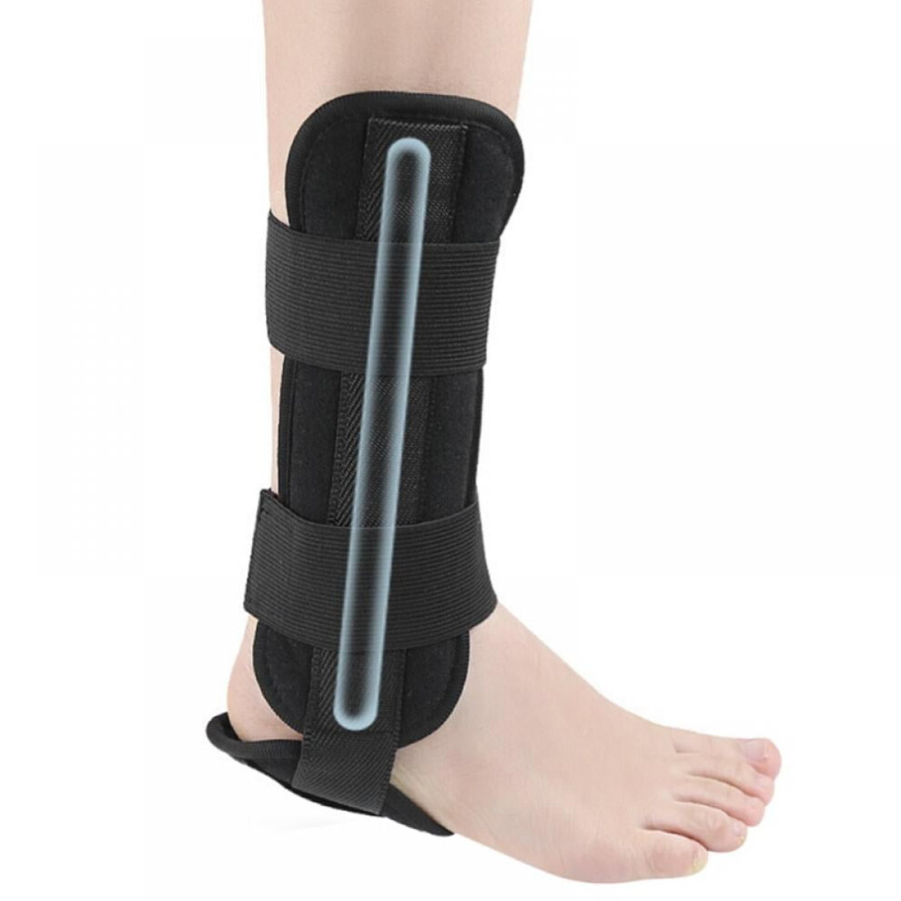Ankle Brace Stabilizer for Men & Women â Reversible Stirrup Support for Sprains, Tendonitis, Compatible with Left/Right Foot