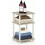 JUST Side Table Sonoma Oak 3-Tier Open Shelf 1