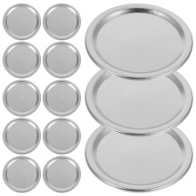 OUNONA aluminium deksels voor weckpotten met normale opening, 100 stuks