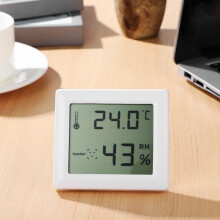 2 stuks vochtigheidsmeter voor binnen, kantoorthermometer, kamer