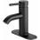 Black Bathroom Faucet Single Handle Matte Black 1 or 3 Hole 1
