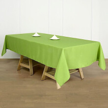BalsaCircle6Pièces 60" x 102" compatible avec les nappes rectangulaires en polyester vert pomme