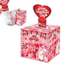 Coffret cadeau à tirer pour la Saint-Valentin, un anniversaire, Noël ou une remise de diplôme – Cadeau romantique pour lui/elle, messages et