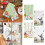 Torchon de cuisine à motif lapin rayé, décoration de Pâques 4