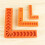 Régua de ângulo reto FRCOLOR Corner Practical Angle Tool 15x15cm Laranja 8