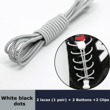 Shoelace 3 Pairs Round Elastic Shoelaces Suitable For Various Shoe Accessories No Tie Shoelace Fixed Stretching Locking Lazy Laces