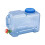 Draagbare watercontainer van 8 liter met kraan, blauw 1