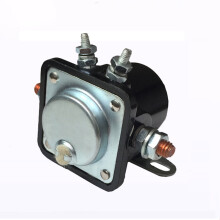 Worgeous Odolný magnetický držák patice relé motoru Auto Mini Relé 4Pin 12V 100A Univerzální relé pro auto (černé)