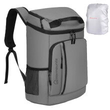 Sac à dos isotherme WARMOUNTS 2 en 1 (36 canettes), étanche, 2 compartiments, idéal pour le camping, la randonnée, les pique-niques et la plage.