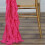 BalsaCircle eșarfe de scaun din șifon creț fuchsia, 10 buc 3