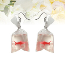 OUNONA 1 Pair Cute Animal Dangle Drop Earrings for Women, Novelty Lightweight Jewelry Accessories