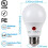 Lâmpada LED A19 com sensor crepuscular e soquete E26 de 9W 4