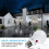Lâmpada LED A19 com sensor crepuscular e soquete E26 de 9W 5