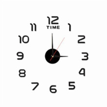 Luminous Wall Clock Digital Clock Wall Stickers Wall Clock For Living Room Home Decor Removable Modern Design Easy To Install