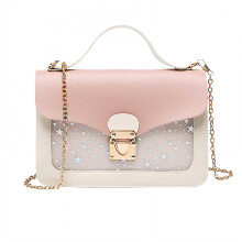 GASTROPOD Malá crossbody kabelka, Mladistvé crossbody kabelky pre ženy, Kožená kabelka odolná voči oderu, Ružová