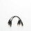 Cavo di prolunga XLR nero (2 pezzi) 3
