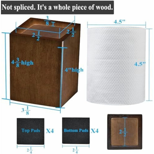 Wood Bed Risers (4 inch Square) 1