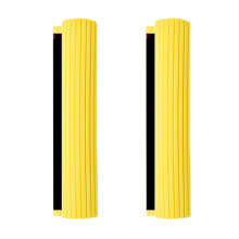 FRCOLOR Lot de 2 recharges de serpillière, éponge à rouleau, pour le nettoyage des sols et des fenêtres, pour la maison et la cuisine (33 cm),