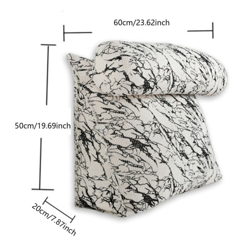 Memory Foam Triangle Læsepude til Sengestøtte 2