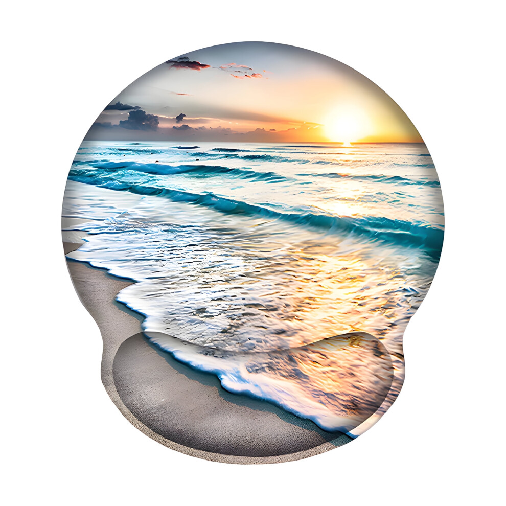 Mouse Pad,Gaming Mouse Pad With Wrist Rest,Memory Foam Mousepad,Non-Slip,Ergonomic Design 9448990460380