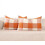 Μαξιλαροθήκες μέσης Burnt Orange Buffalo Plaid Σετ 12x20 1