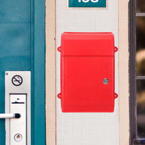 Modern Mailbox Wall Mount Mailboxes Postal Office Staff 2