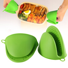 Mini maniques en silicone – Résistantes à la chaleur, antidérapantes, sans BPA, compatibles lave-vaisselle, pour la cuisine et le barbecue