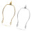 Lot de 2 grands abat-jour pour lampes de table, support de lampe. 1